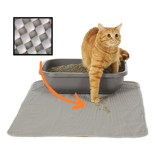 Kustlijn Veilig Verstoring Smart Cat Kattenbak Mat extra Groot - Armarkat