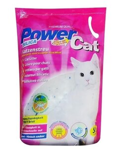 **breukzak** PowerCat silica kattenbakvulling met energy kristallen - 5L